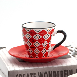 80cc coffee cup&saucer