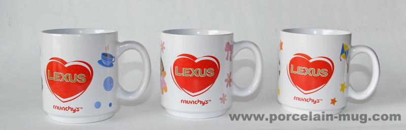 Lexus's promotional stackable coffee mug