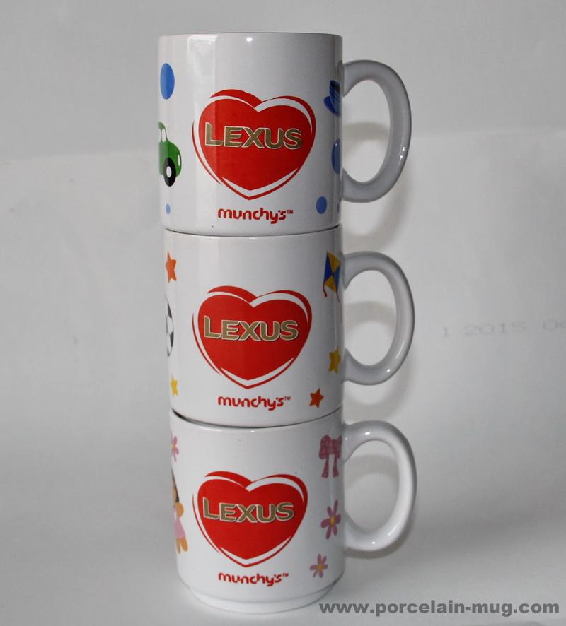 Lexus's promotional stackable coffee mug