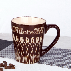 Coffee mug hand-painted