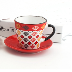 80cc coffee cup&saucer