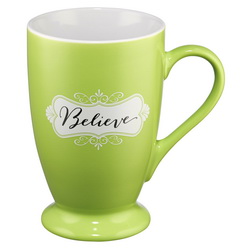 Bible mug with footed