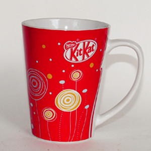 Nestle's KitKat promotional ceramic coffee mug