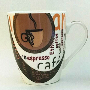 350cc espresso cafe design ceramic mug series