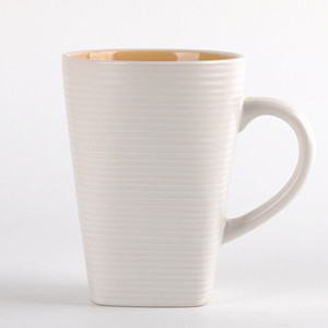 500cc screw shaped ceramic coffee mug series
