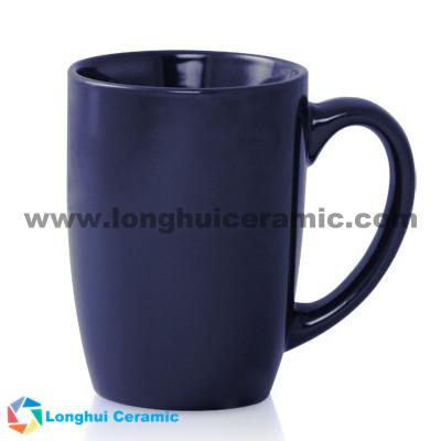 Large Mocha glossy customized ceramic coffee mug