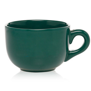 18oz bowl shaped custom ceramic cappuccino&soup mug