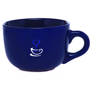 23oz bowl shaped cappuccino/soup mug