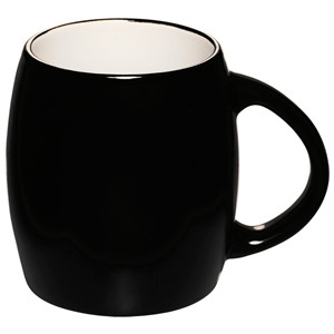 16oz sleek barrel custom ceramic mug 