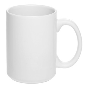 15oz Photo sublimation white ceramic mug