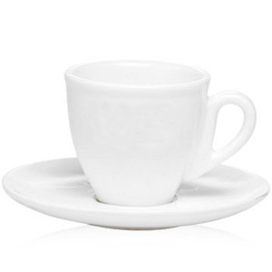 2oz Personalized porcelain Espresso cup&saucer set