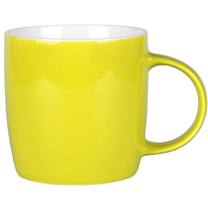 9oz Custom two-tone glaze peacock ceramic tea cup