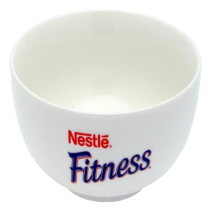 Nestle's promotional ceramic bowl - Fitness