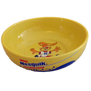 Nestle's Nesquik promotional ceramic bowl