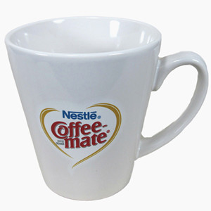 Nestle coffee mate promotional ceramic latte mug 