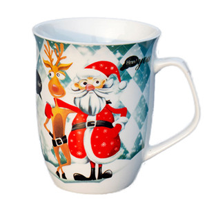 12oz Santa Claus ceramic cup