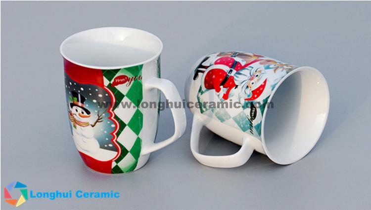 12oz Santa Claus ceramic cup