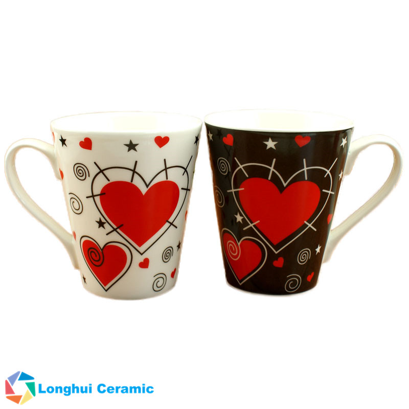 11oz lover ceramic couple mug