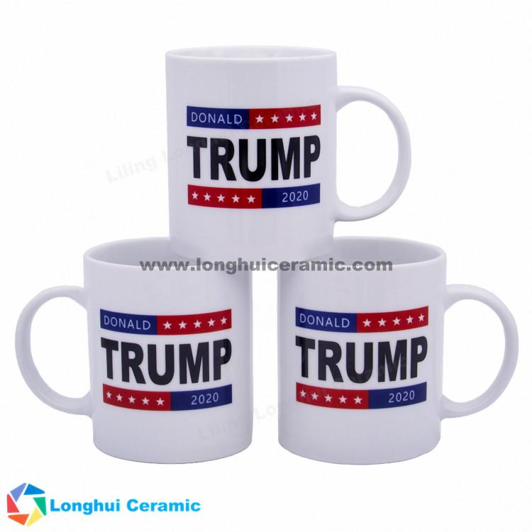 2020 USA president election Donald Trump Biden Sanders Michael Bloomberg ceramic coffee mug cup